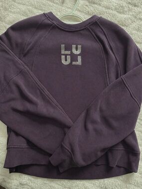 lululemon jewelled purple pullover sweatshirt